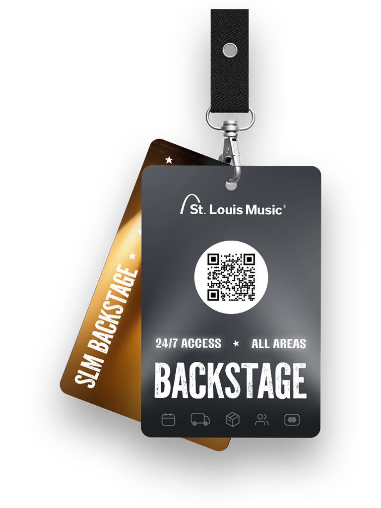 SLM Backstage Badge